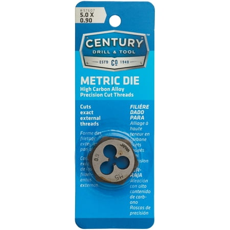 CENTURY DRILL & TOOL Century Drill & Tool Metric Hex Die