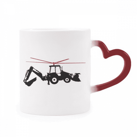 Helicopter Forklift Excavator Heat Sensitive Mug Red Color Changing Stoneware Cup
Helicopter Forklift Excavator Heat Sensitive Mug Red Color Changing Stoneware Cup