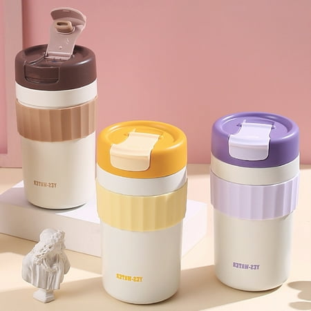 Yesbay 480ML Thermal Bottle High Capacity Leak-proof French-style No Odor Insulated Bottle for Outdoor
Yesbay 480ML Thermal Bottle High Capacity Leak-proof French-style No Odor Insulated Bottle for Outdoor