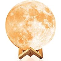 Moon Lamp 7.1 inch Moon Light Ball 3D Moon Lamp 2 Colors Moon Night Light Moon LED Glowing Moon Globe Light Touch Control Birthday Gift for Children Baby Girls Boys Kids Teen Men Women Love
Moon Lamp 7.1 inch Moon Light Ball 3D Moon Lamp 2 Colors Moon Night Light Moon LED Glowing Moon Globe Light Touch Control Birthday Gift for Children Baby Girls Boys Kids Teen Men Women Love