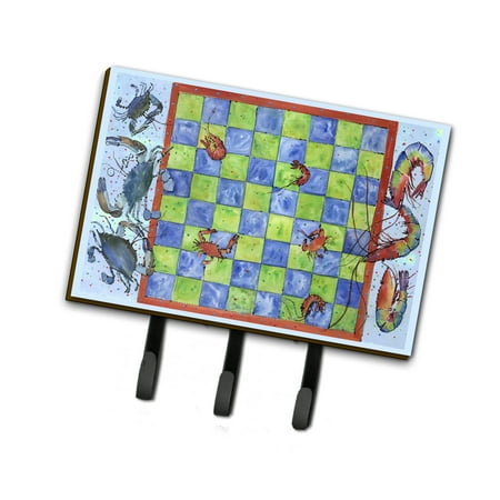 Carolines Treasures 8196TH68 Crab and Shrimp Checkerboard Leash or Key Holder Triple multicolor
Carolines Treasures 8196TH68 Crab and Shrimp Checkerboard Leash or Key Holder Triple multicolor