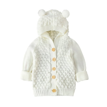 QIPOPIQ Girls Clothes Clearance Newborn Infant Baby Girl Boy Winter Jacket Warm Coat Knit Outwear Hooded Sweater
QIPOPIQ Girls Clothes Clearance Newborn Infant Baby Girl Boy Winter Jacket Warm Coat Knit Outwear Hooded Sweater