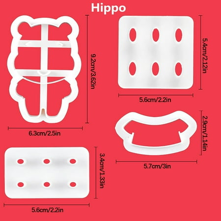 Fjofpr Three-dimensional Animal Biscuits Mold DIY Biscuits 3D Plastic Mold Baking Baking Molds
Fjofpr Three-dimensional Animal Biscuits Mold DIY Biscuits 3D Plastic Mold Baking Baking Molds