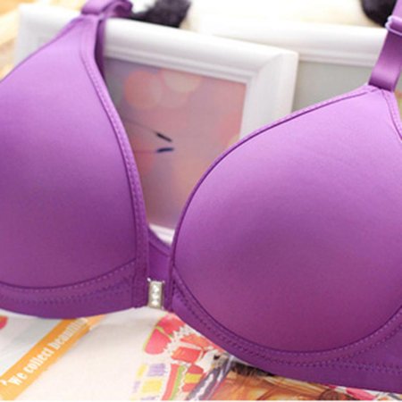 Women Push Up Front Closure Bra Top Solid Adjusted Seamless Thin Padded Underwear Gather For Girls
Women Push Up Front Closure Bra Top Solid Adjusted Seamless Thin Padded Underwear Gather For Girls
