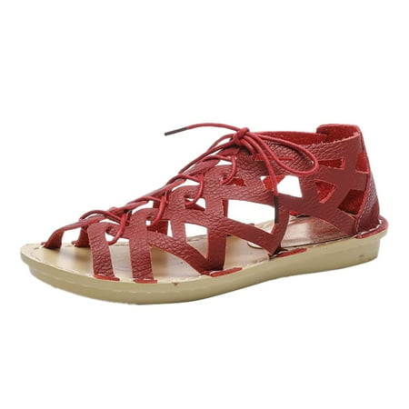 XIAQUJ Women s Solid Color Hollow Out Vintage Comfortable Lightweight Leather Summer Ethnic Sandals Sandals for Women Red 8(40)
XIAQUJ Women s Solid Color Hollow Out Vintage Comfortable Lightweight Leather Summer Ethnic Sandals Sandals for Women Red 8(40)