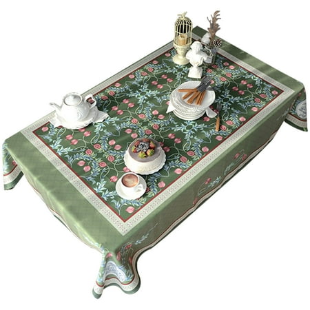 2pack Green Rectangular Tablecloth American Style Light Luxury Printed Tablecloth Waterproof Soft Table Cover For Party Festival Birthday Banquet Indoor Outdoor Decoration-A-110*110cm
2pack Green Rectangular Tablecloth American Style Light Luxury Printed Tablecloth Waterproof Soft Table Cover For Party Festival Birthday Banquet Indoor Outdoor Decoration-A-110*110cm