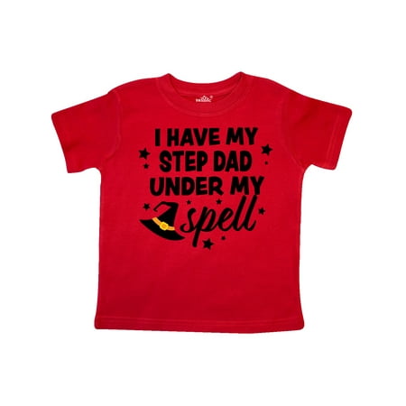 Inktastic I Have My Step Dad Under My Spell with Cute Witch Hat Gift Toddler Boy or Toddler Girl T-Shirt
Inktastic I Have My Step Dad Under My Spell with Cute Witch Hat Gift Toddler Boy or Toddler Girl T-Shirt