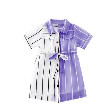 ZRBYWB Kids Girls Dress Color Block Short Sleeve Casual Cute Daily Cotton Shirt Dress Summer Dress Baby Girl Clothes
ZRBYWB Kids Girls Dress Color Block Short Sleeve Casual Cute Daily Cotton Shirt Dress Summer Dress Baby Girl Clothes