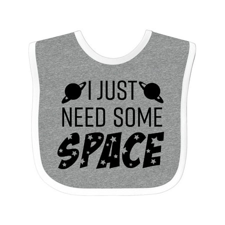 Inktastic I Just Need Some Space Gift Baby Boy or Baby Girl Bib