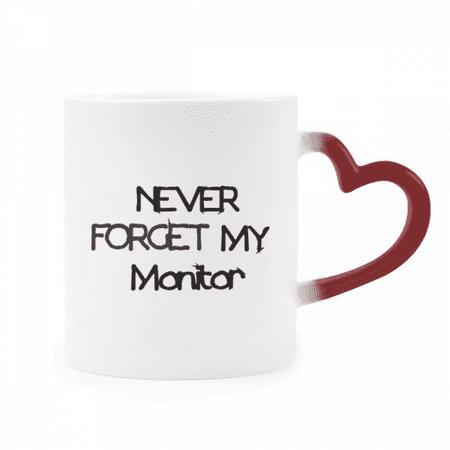 Never Forget My Monitor Graduation Season Heat Sensitive Mug Red Color Changing Stoneware Cup
Never Forget My Monitor Graduation Season Heat Sensitive Mug Red Color Changing Stoneware Cup