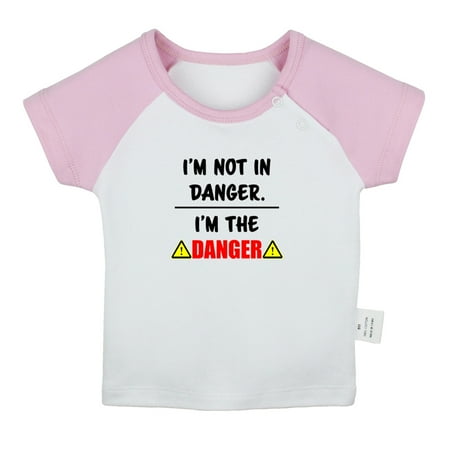 I m Not In Danger I m The Danger Funny T shirt For Baby Newborn Babies T-shirts Infant Tops 0-24M Kids Graphic Tees Clothing (Short Pink Raglan T-shirt 12-18 Months)
I m Not In Danger I m The Danger Funny T shirt For Baby Newborn Babies T-shirts Infant Tops 0-24M Kids Graphic Tees Clothing (Short Pink Raglan T-shirt 12-18 Months)
