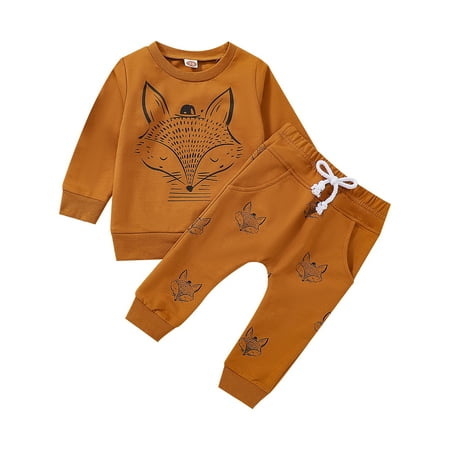 Baby Clothes Toddler Boys Girls Winter Long Sleeve Cute Prints Tops Pants 2PCS Outfits Clothes Set For Babys Clothes 7 Year Boy Clothes
Baby Clothes Toddler Boys Girls Winter Long Sleeve Cute Prints Tops Pants 2PCS Outfits Clothes Set For Babys Clothes 7 Year Boy Clothes