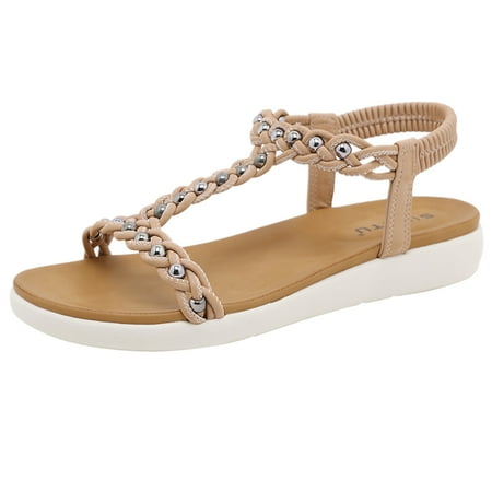 ZRBYWB Sandals For Women Fashion New National Style Characteristic Flat Light Sole Bohemian Large Size Sandals
ZRBYWB Sandals For Women Fashion New National Style Characteristic Flat Light Sole Bohemian Large Size Sandals