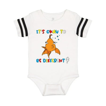 Inktastic Autism Awareness It s Okay to be Different! Silly Fish Gift Baby Boy or Baby Girl Bodysuit
Inktastic Autism Awareness It s Okay to be Different! Silly Fish Gift Baby Boy or Baby Girl Bodysuit