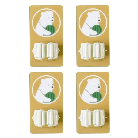 4Pcs Cartoon Adhesive Wall Mounted Mop Brush Holder Broom Storage Rack Organizer
4Pcs Cartoon Adhesive Wall Mounted Mop Brush Holder Broom Storage Rack Organizer