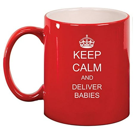 Ceramic Coffee Tea Mug Cup Keep Calm And Deliver Babies OB GYN Doctor Nurse (Red)
Ceramic Coffee Tea Mug Cup Keep Calm And Deliver Babies OB GYN Doctor Nurse (Red)