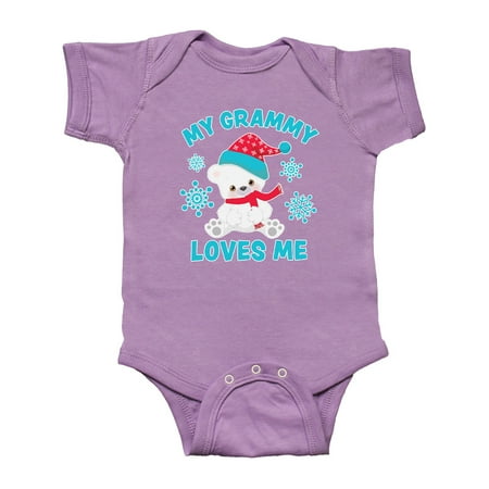 Inktastic Polar Bear My Grammy Loves Me in Santa Hat with Snowflakes Gift Baby Boy or Baby Girl Bodysuit
Inktastic Polar Bear My Grammy Loves Me in Santa Hat with Snowflakes Gift Baby Boy or Baby Girl Bodysuit
