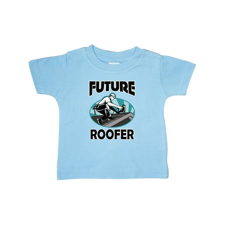 Inktastic Roofing Gifts Future Roofer Gift Baby Boy T-Shirt