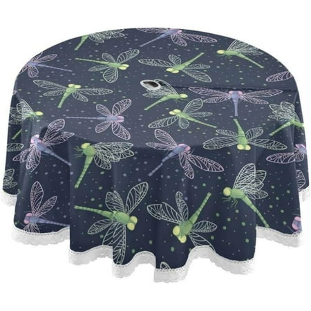 GZHJMY 60 Dragonfly Outdoor Round Tablecloth Waterproof Stain-Resistant Non-Slip Circular Tablecloth with Umbrella Hole and Zipper for Tabletop Backyard Party BBQ Decor
GZHJMY 60 Dragonfly Outdoor Round Tablecloth Waterproof Stain-Resistant Non-Slip Circular Tablecloth with Umbrella Hole and Zipper for Tabletop Backyard Party BBQ Decor