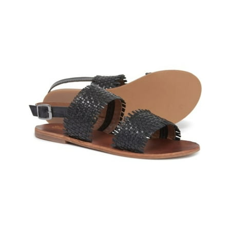 SPLENDID Womens Black Woven Adjustable Strap Thomas Round Toe Block Heel Buckle Leather Sandals 6
SPLENDID Womens Black Woven Adjustable Strap Thomas Round Toe Block Heel Buckle Leather Sandals 6