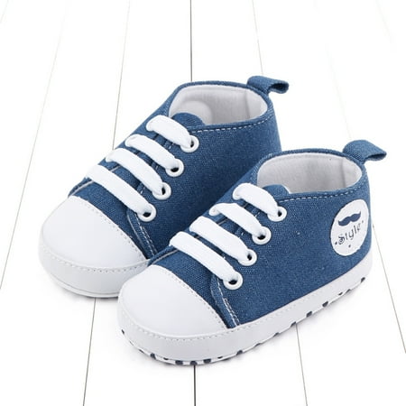 Esho Baby Boys Girls Sneakers Infants Soft Sole Flats Canvas Shoes First Walkers 0-18M
Esho Baby Boys Girls Sneakers Infants Soft Sole Flats Canvas Shoes First Walkers 0-18M