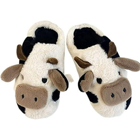 Cartoon Cow Slippers Mute Linen Slides Indoor Soft Thick Sole Animal Slippers for Women 
Cartoon Cow Slippers Mute Linen Slides Indoor Soft Thick Sole Animal Slippers for Women