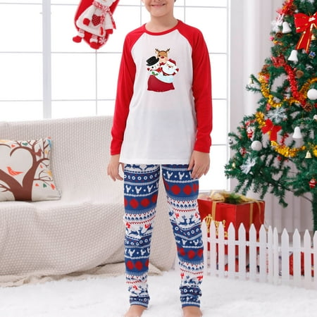 EQWLJWE Parent-child Warm Christmas Set Printed Home Wear Pajamas Two-piece Kids Set Christmas Pajamas for Family Holiday Clearance
EQWLJWE Parent-child Warm Christmas Set Printed Home Wear Pajamas Two-piece Kids Set Christmas Pajamas for Family Holiday Clearance