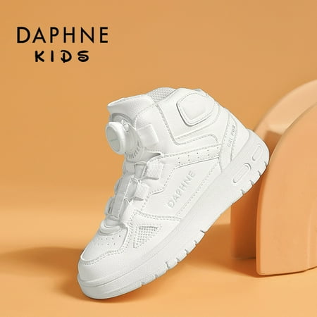 DAPHNE Girls Casual High Top Skate Shoes Lightweight Breathable Lace-up Sneakers Basketball Shoes For Autumn And Winter
DAPHNE Girls Casual High Top Skate Shoes Lightweight Breathable Lace-up Sneakers Basketball Shoes For Autumn And Winter