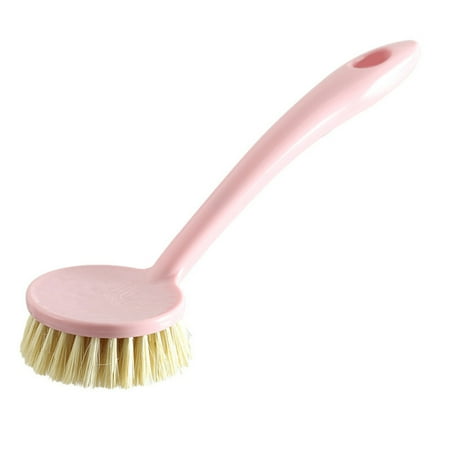 Multipurpose Cleaning Brush Easy to Brush off Stain for Stoves Cutting Boards Pink