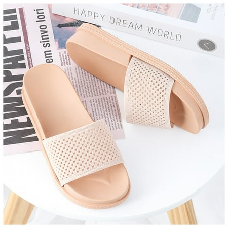 Summer New Ladies Roman Fashion Sandals 38 Apricot Lightweight Slippers Comfort Casual Slippers Canvas Slip-On Flat Shoe
Summer New Ladies Roman Fashion Sandals 38 Apricot Lightweight Slippers Comfort Casual Slippers Canvas Slip-On Flat Shoe
