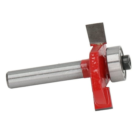 Woodworking T Shaped Router Bit 1/4in Shank Tungsten Steel Alloy High Hardness Woodworking Cutter For Trimming 1/4 X 1/4 1/4 X 5/16
Woodworking T Shaped Router Bit 1/4in Shank Tungsten Steel Alloy High Hardness Woodworking Cutter For Trimming 1/4 X 1/4 1/4 X 5/16