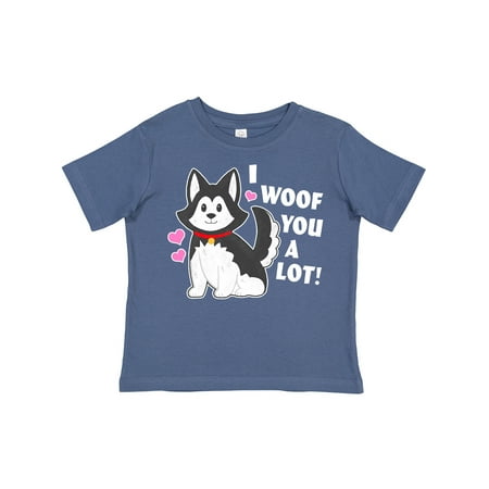 Inktastic I Woof You a Lot with Husky Dog Illustration Gift Toddler Boy or Toddler Girl T-Shirt
Inktastic I Woof You a Lot with Husky Dog Illustration Gift Toddler Boy or Toddler Girl T-Shirt