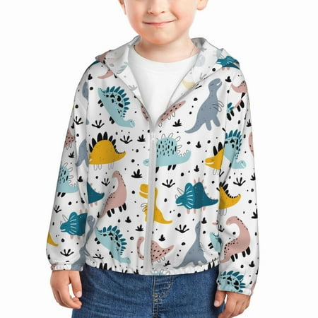 Sun Hoodie for Kids cute Dinosaur print Long Sleeve Swim Fishing Shirts Sun Protection Zip Up Jacket Clothing Athletic Hoodie
Sun Hoodie for Kids cute Dinosaur print Long Sleeve Swim Fishing Shirts Sun Protection Zip Up Jacket Clothing Athletic Hoodie