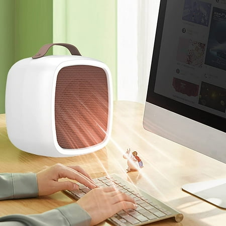 Egebert Portable Space Heater Mini Air Heater 500W Silent Intelligent Thermostat Desktop Heater for Home Bedroom Office Dorm White US Plug
Egebert Portable Space Heater Mini Air Heater 500W Silent Intelligent Thermostat Desktop Heater for Home Bedroom Office Dorm White US Plug