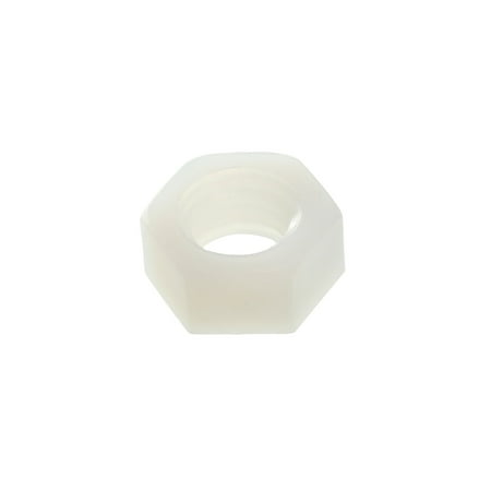 Hex Nut Metric Nylon M8 Thread Hexagon Nuts Black 50pcs