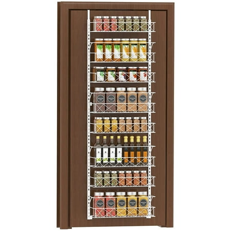 Bextsrack Over The Door Organizer Spice Rack 6 Tier Adjustable Baskets Closet Organizer Hanging Spice Space Saver for Kitchen Pantry White
Bextsrack Over The Door Organizer Spice Rack 6 Tier Adjustable Baskets Closet Organizer Hanging Spice Space Saver for Kitchen Pantry White