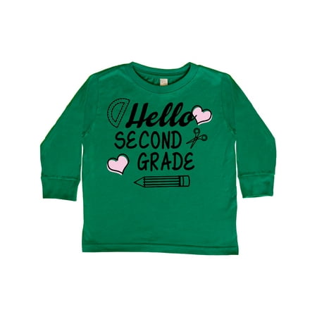 Inktastic Hello 2nd Grade with Hearts and School Supplies Gift Toddler Boy or Toddler Girl Long Sleeve T-Shirt
Inktastic Hello 2nd Grade with Hearts and School Supplies Gift Toddler Boy or Toddler Girl Long Sleeve T-Shirt