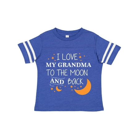 Inktastic I Love My Grandma to the Moon and Back Gift Toddler Boy or Toddler Girl T-Shirt
Inktastic I Love My Grandma to the Moon and Back Gift Toddler Boy or Toddler Girl T-Shirt