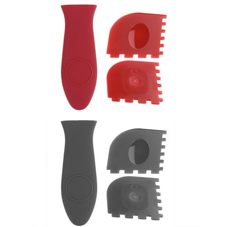 6pcs Kitchen Insulation Silicone Soft Kitchenware Cleaning Scraper Set Non-slip Pot Handle and Pot Ear Protection Silicone with High Temperature Resistance for Pot Kitchen Home
6pcs Kitchen Insulation Silicone Soft Kitchenware Cleaning Scraper Set Non-slip Pot Handle and Pot Ear Protection Silicone with High Temperature Resistance for Pot Kitchen Home