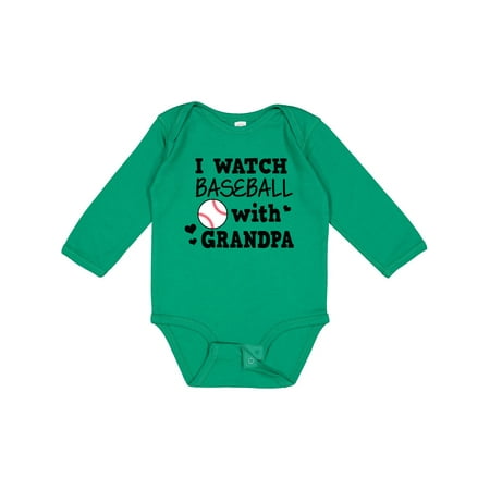 Inktastic I Watch Baseball with My Grandpa Gift Baby Boy or Baby Girl Long Sleeve Bodysuit
Inktastic I Watch Baseball with My Grandpa Gift Baby Boy or Baby Girl Long Sleeve Bodysuit