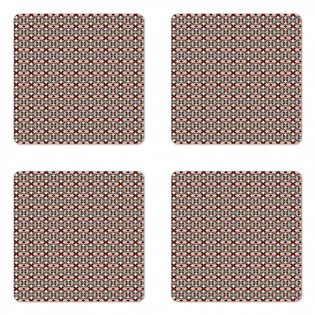Geometric Coaster Set of 4 Polygonal Composition with Pixel Art Inspirations Colorful Rhombuses Triangles Square Hardboard Gloss Coasters Standard Size Multicolor by Ambesonne
Geometric Coaster Set of 4 Polygonal Composition with Pixel Art Inspirations Colorful Rhombuses Triangles Square Hardboard Gloss Coasters Standard Size Multicolor by Ambesonne