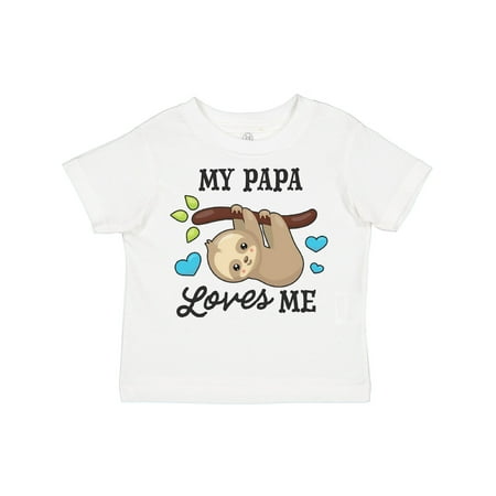 Inktastic My Papa Loves Me with Sloth and Hearts Gift Toddler Boy or Toddler Girl T-Shirt
Inktastic My Papa Loves Me with Sloth and Hearts Gift Toddler Boy or Toddler Girl T-Shirt