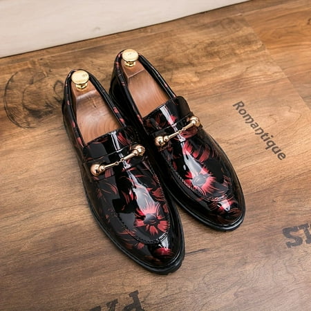 SHZHRUKUNSHM Stylish Slip On Penny Loafer Shoes with Comfy Non Slip Rubber Sole for Trendy Street Style Men‘s Footwear for Dressing Up in Comfort
SHZHRUKUNSHM Stylish Slip On Penny Loafer Shoes with Comfy Non Slip Rubber Sole for Trendy Street Style Men‘s Footwear for Dressing Up in Comfort