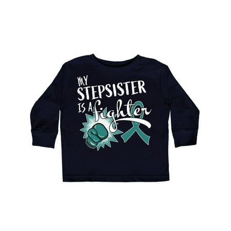 Inktastic Ovarian Cancer Awareness My Stepsister is a Fighter Gift Toddler Boy or Toddler Girl Long Sleeve T-Shirt
Inktastic Ovarian Cancer Awareness My Stepsister is a Fighter Gift Toddler Boy or Toddler Girl Long Sleeve T-Shirt