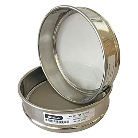 KimLab ISO3310 STD Test Sieve #10 / 2mm Mesh Size All Stainless Steel 200mm Diameter
KimLab ISO3310 STD Test Sieve #10 / 2mm Mesh Size All Stainless Steel 200mm Diameter