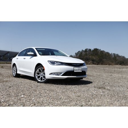 canvas print automatically vehicle car chrysler 200c hite stretched canvas 10 x 14