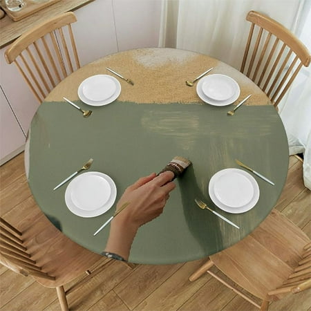Fantasy Sea Wave Mermaid Round Fitted Tablecloth with Elastic Protector Table Cloth Kitchen Dinner Waterproof Oil-Proof Table Covers Fits Small
Fantasy Sea Wave Mermaid Round Fitted Tablecloth with Elastic Protector Table Cloth Kitchen Dinner Waterproof Oil-Proof Table Covers Fits Small