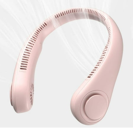 HAWEE Portable Neck Fan Hands Free Personal Fan Bladeless Hanging Neck Fan Upgraded Earphone Design USB Operated Fan 3 Speeds Quiet Cooling Fan for Outdoor Traveling Sports
HAWEE Portable Neck Fan Hands Free Personal Fan Bladeless Hanging Neck Fan Upgraded Earphone Design USB Operated Fan 3 Speeds Quiet Cooling Fan for Outdoor Traveling Sports