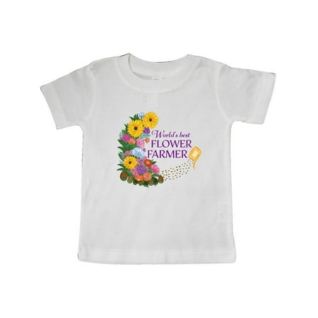 Inktastic World s Best Flower Farmer with Wildflowers Gift Baby Boy or Baby Girl T-Shirt
Inktastic World s Best Flower Farmer with Wildflowers Gift Baby Boy or Baby Girl T-Shirt