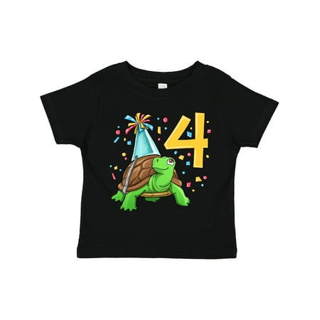 Inktastic 4th Birthday Cute Turtle in Party Hat with Confetti Gift Toddler Boy or Toddler Girl T-Shirt
Inktastic 4th Birthday Cute Turtle in Party Hat with Confetti Gift Toddler Boy or Toddler Girl T-Shirt